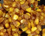A picture of step 7 of Crispy Corn Chilli Fry.
