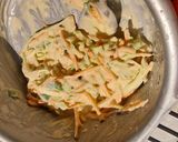 Foto langkah ke 3 dari resep Bakwan sayur crispy (tanpa telur).