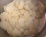 A picture of step 1 of Mashed Potatoes.
