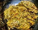 A picture of step 7 of Gongura Pickle.
