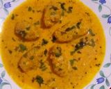A picture of step 8 of Khichdi RasaWalaMuthia.