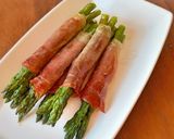 A picture of step 9 of Asparagus & Parma Ham.