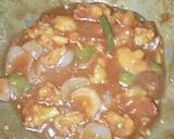 A picture of step 8 of Chilli cauliflower.