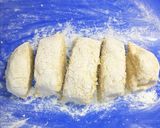 Burgonyás tészta - szalonnával és tojással recept fázis 2 fotója