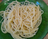 Foto del paso 4 de la receta: Spaghetti con salsa de champiñones