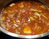 Foto del paso 5 de la receta: Albóndigas en salsa con guisantes