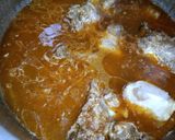 A picture of step 6 of Aloo Gosht.