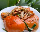 Foto langkah ke 4 dari resep Kepiting saus tiram.