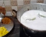 A picture of step 2 of Jackfruit pengat.