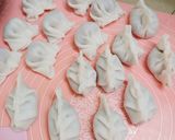 Hình bước làm 4 của món Dimsum làm từ 2 thứ bột