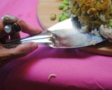 A picture of step 35 of Persian dill & broad beans rice cake ته چین شوید باقالی.