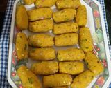 A picture of step 7 of Poha Potato Croquettes.