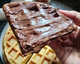 Gambar langkah 9 resipi Waffle Rangup.