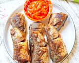 Foto langkah ke 7 dari resep Ikan Dencis Goreng Sambal Terasi.