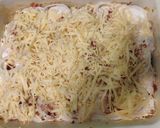 Фото кроку 10 до Мясо по-французски с филе курицей.