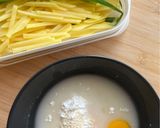 Foto langkah ke 1 dari resep Pajeon daun bawang dan kentang.