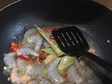 Udang pedas asam manis