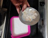 A picture of step 5 of Lychee ice cream.