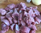 Foto del paso 1 de la receta: Estofado de pavo o (ternera)