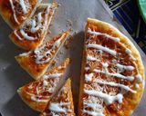 Foto langkah ke 4 dari resep Pizza Cheese Mayo.