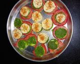 A picture of step 2 of Banana Cucumber Stuff Pakoda.