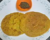 A picture of step 4 of Jawariche dhirde.