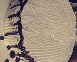 A picture of step 7 of Black Forest cake.