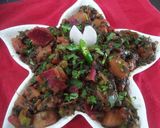 A picture of step 5 of Mix Vegetable.