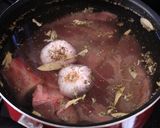 A picture of step 1 of Beef Birria.