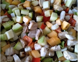 Foto del paso 2 de la receta: Verduras con boletus y carne picada