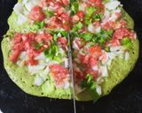 A picture of step 5 of Cheese Palak Pizza Dosa.