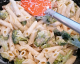 Foto del paso 3 de la receta: Pasta de macarrones con brócoli, calabacín y zanahoria