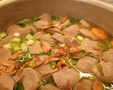 Foto langkah ke 3 dari resep Sop Bakso Tetelan.
