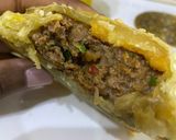 A picture of step 8 of Burger Pies.