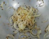 A picture of step 3 of Spinach and green peas Pulao.