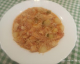Foto del paso 8 de la receta: Guiso marinero de cazón o tintorera con papas y fideos