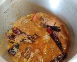 A picture of step 8 of Mutton Do Pyaza.