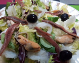 Foto del paso 2 de la receta: Ensalada de mar con romesco