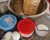 Hình bước làm 1 của món Tiramisu ❤️