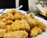 Foto langkah ke 8 dari resep Ayam fillet (crispy chicken popcorn) saus lemon.