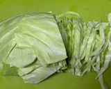 A picture of step 1 of Japanese Squid Okonomiyaki Pancake.