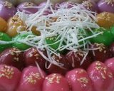 Hình bước làm 6 của món Bánh trôi, bánh chay ngũ sắc
