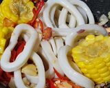 Foto langkah ke 3 dari resep Cumi Saos Padang.