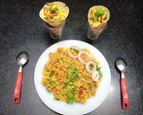 તવા પુલાવ વિથ પાપડ ચાટ (Tava Pulav With Papad Chaat Recipe In Gujarati) રેસીપી સ્ટેપ8ફોટો