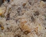 A picture of step 7 of Mutton Pilau.