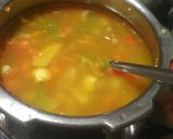 A picture of step 6 of Veggie Daliya.