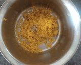 A picture of step 5 of Shravan special sweet Puran Kadubu.