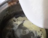 A picture of step 2 of Oreo brownie.