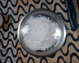A picture of step 1 of Doudh Gokul pitha-famous in bengal.