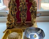 A picture of step 6 of Farali ladoo.